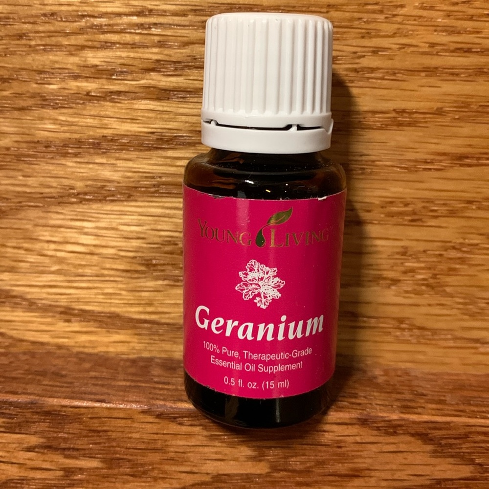 Young Living Essential Oils. Geranium. NEW never opened bottle. 15 ml.